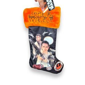 Christmas Stocking Star Wars Join The Resistance Rey Finn BB8 Chewbacca
